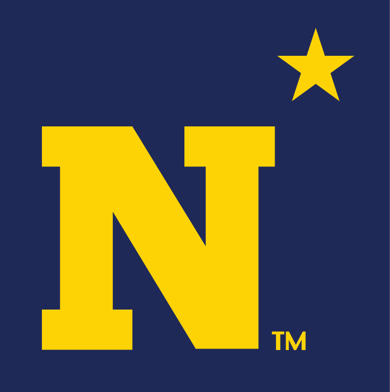 Navy Midshipmen 1942-Pres Alternate Logo v2 diy DTF decal sticker